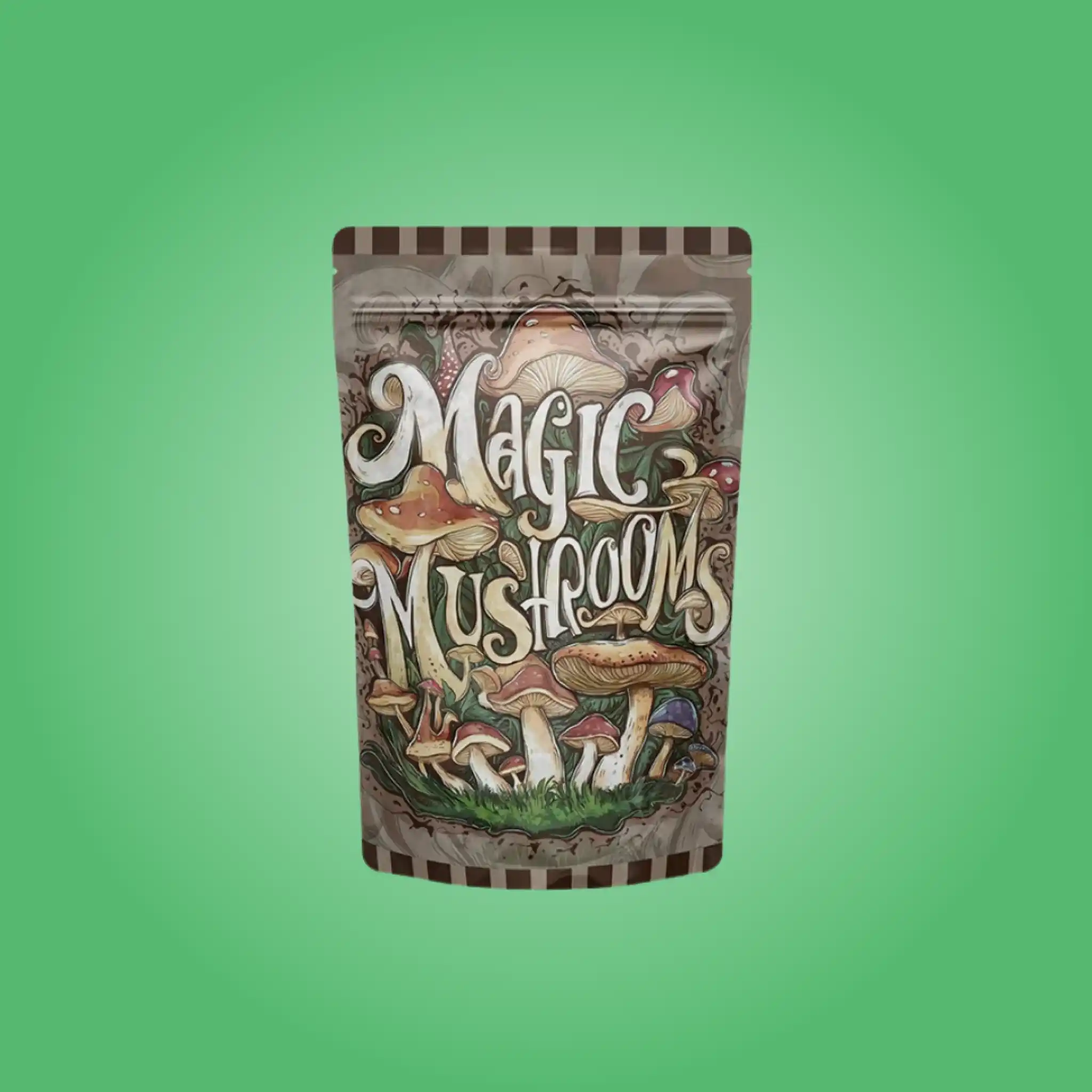 Custom Mushroom Mylar Bags