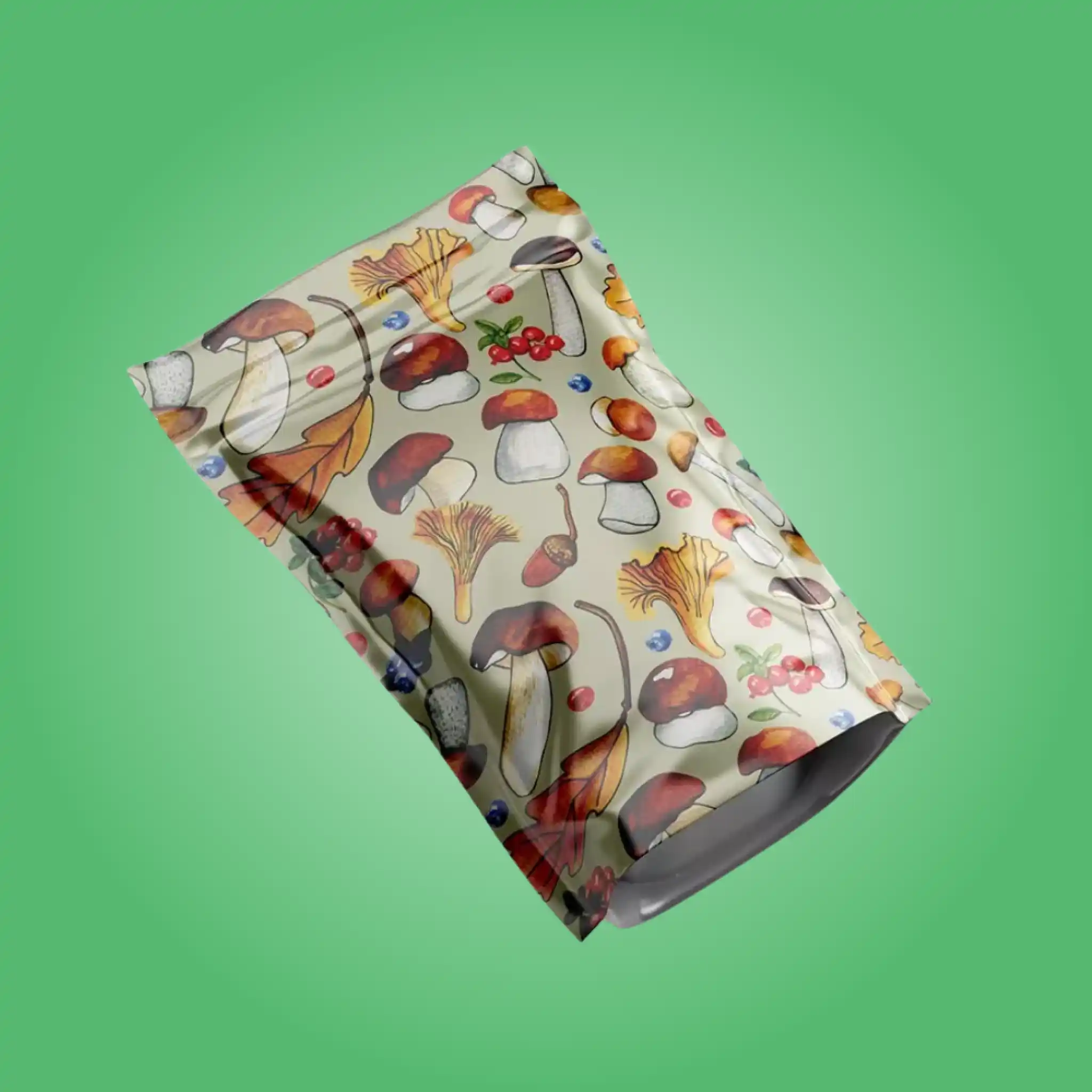 Custom Mushroom Mylar Bags