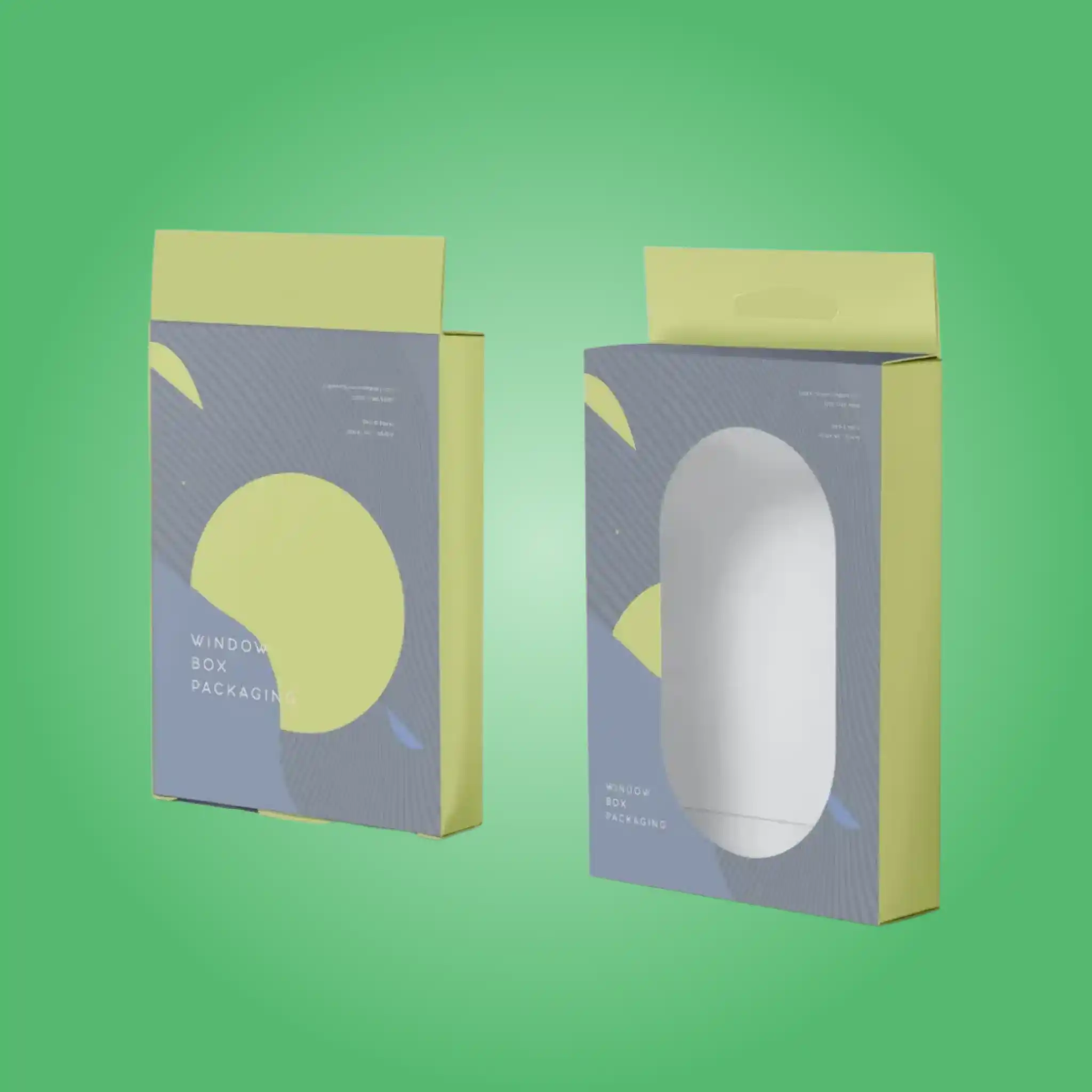 Custom Paper Boxes with Window