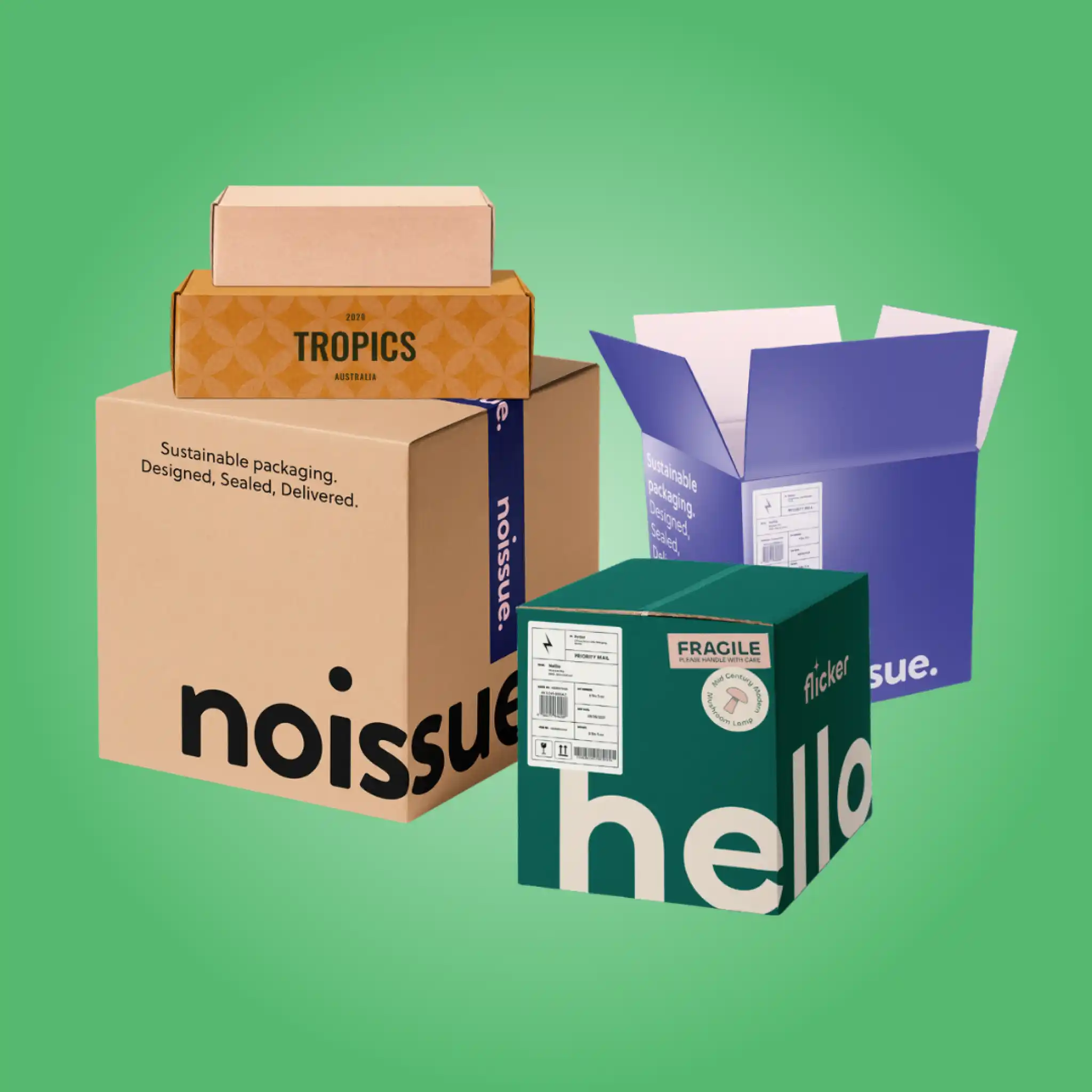 Custom Slotted boxes