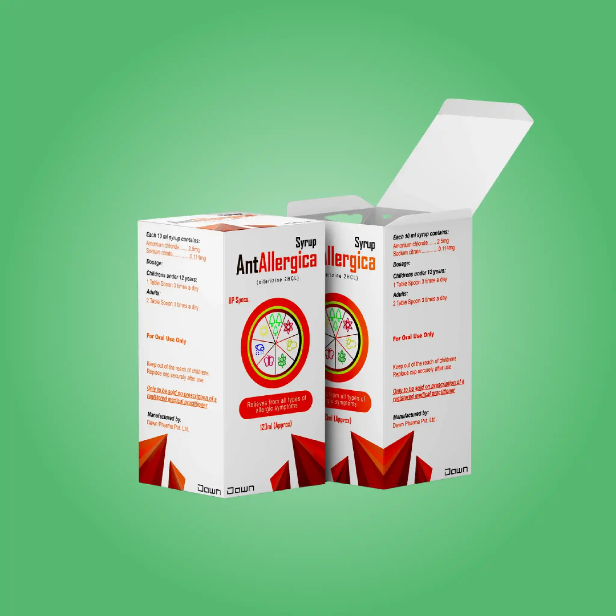 Custom Syrup Boxes