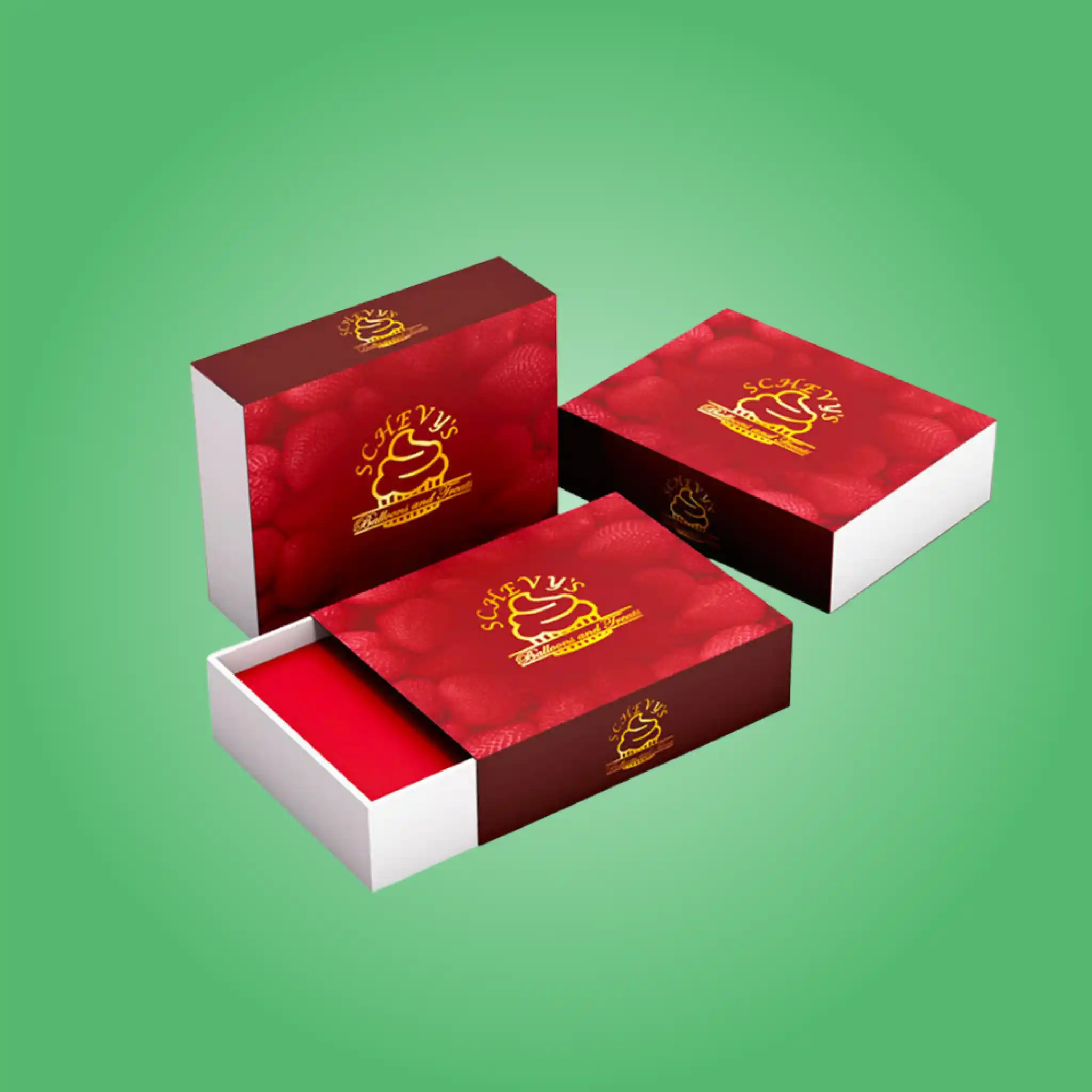 Rigid Boxes with Sleeve and Tray