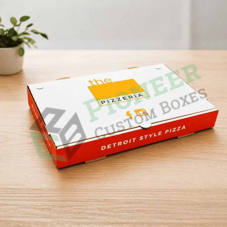 Custom Detroit Pizza Boxes