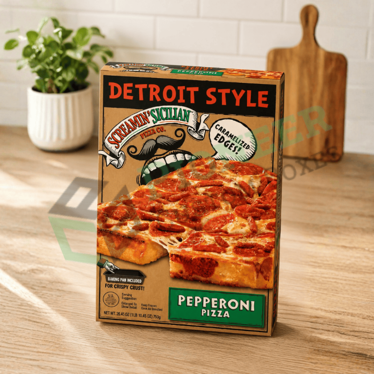 Custom Detroit Pizza Boxes