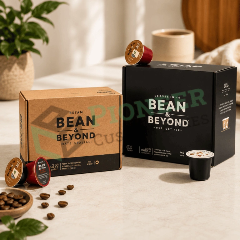 Custom Coffee Pod Boxes