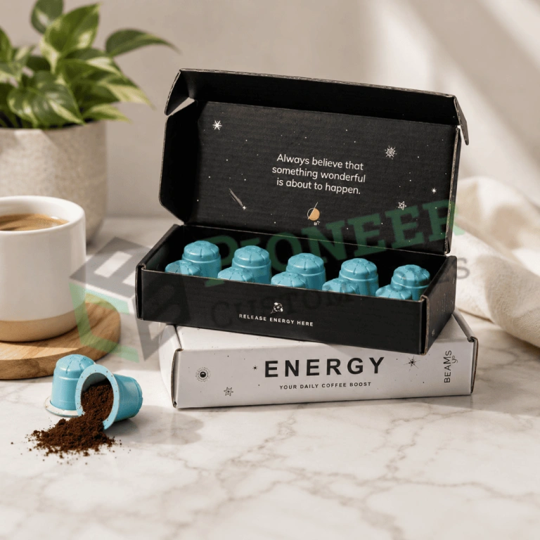Custom Coffee Pod Boxes