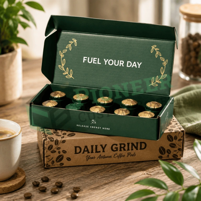 Custom Coffee Pod Boxes