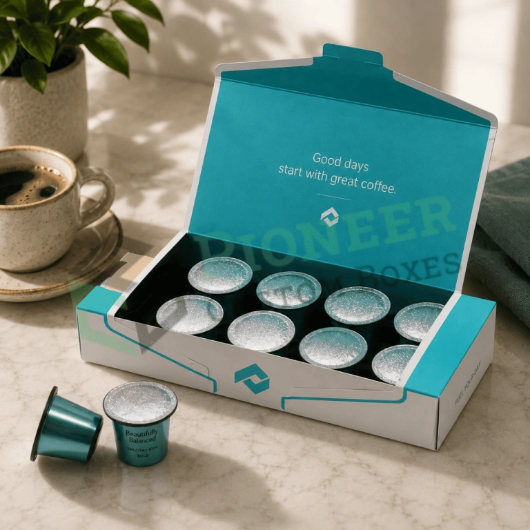 Custom Coffee Pod Boxes