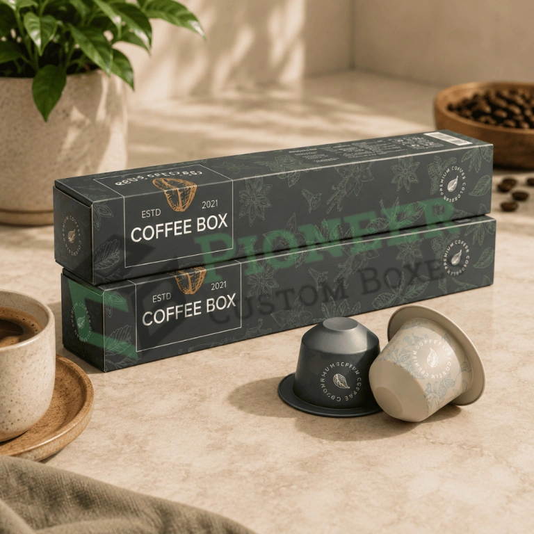 Custom Coffee Pod Boxes