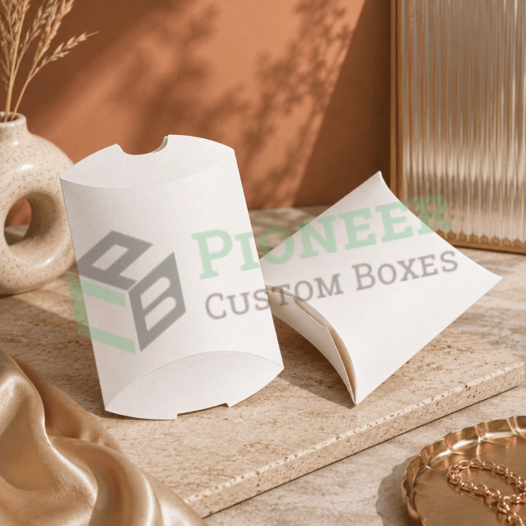 White Pillow Boxes