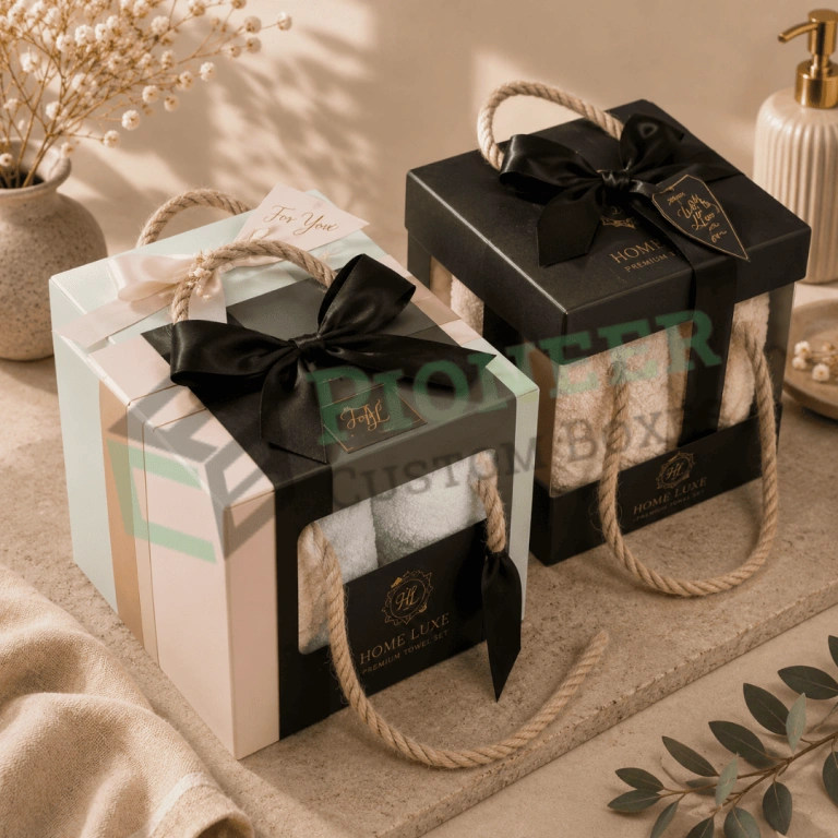 Custom Towel Boxes