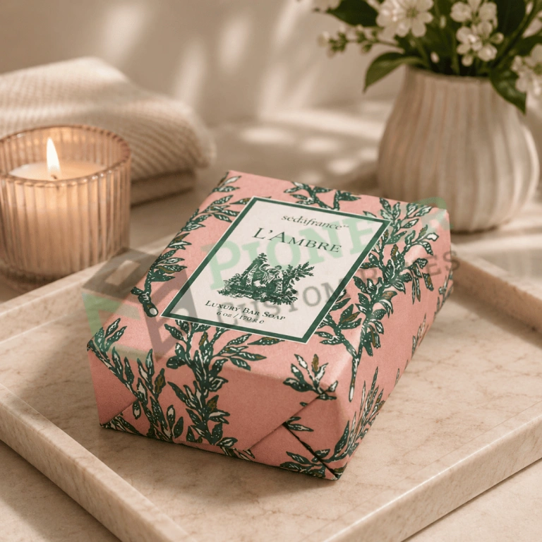 soap wrapping paper