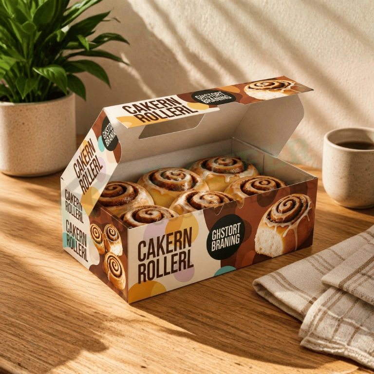 Custom Cinnamon Roll Boxes