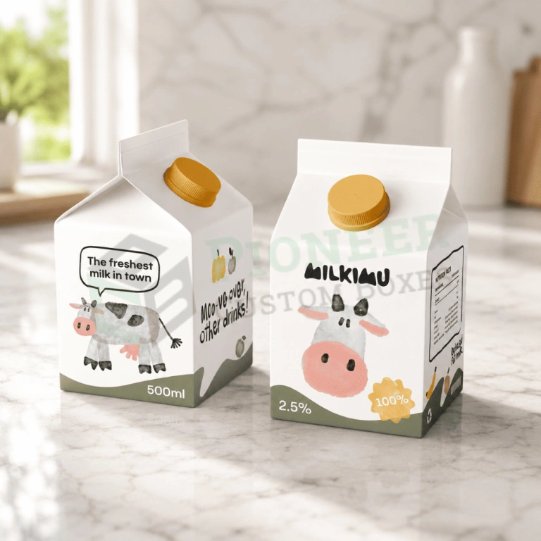 Custom Milk Carton