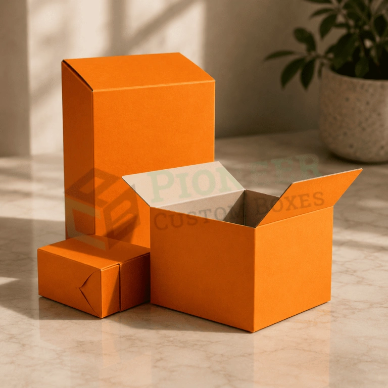 Orange Box Packaging