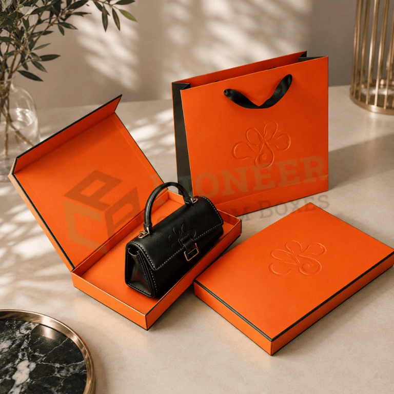 Orange Box Packaging