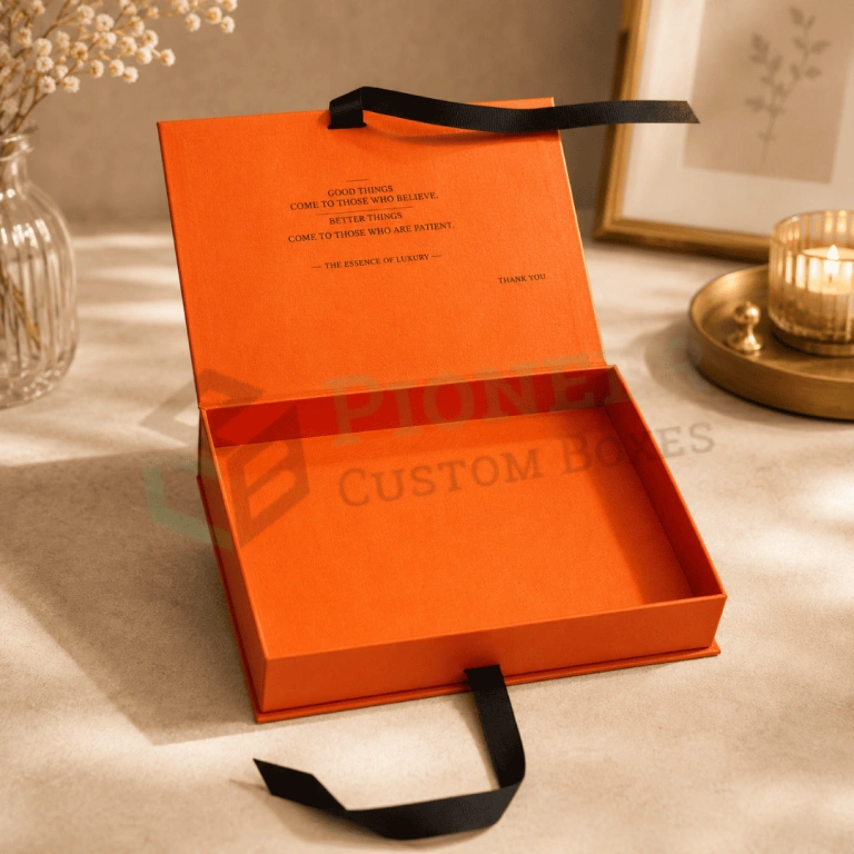 Orange Box Packaging