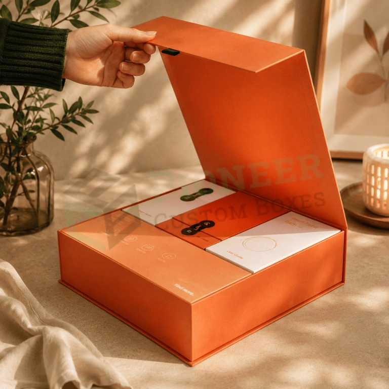 Orange Box Packaging