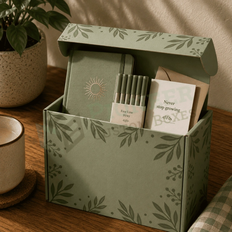 Custom Stationery Shipping Boxes