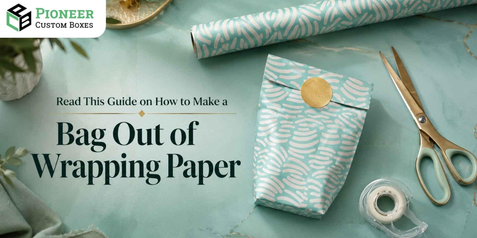 How to Make a Bag Out of Wrapping Paper