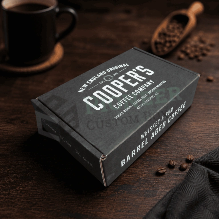 Black Shipping Boxes