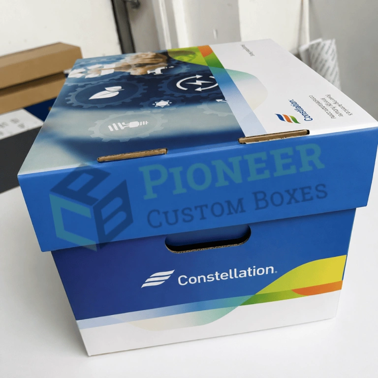 Custom Banker Storage Boxes
